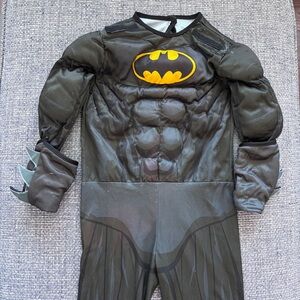 Rubie’s Dynamic Black & Yellow Batman Superhero Kids Costume | Size S | NO CAPE